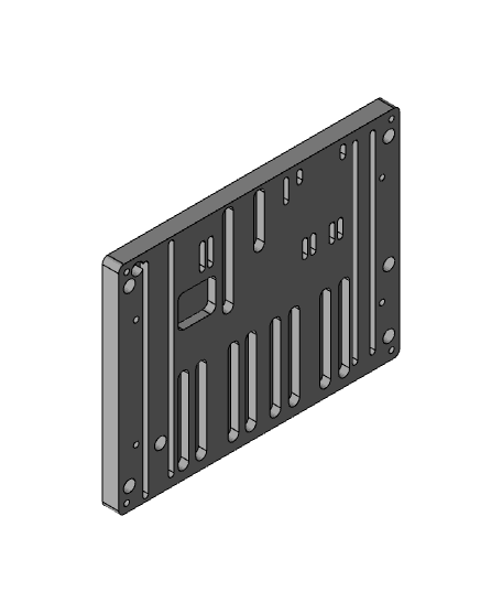 iVario Breakout Mounting Plate 3d model