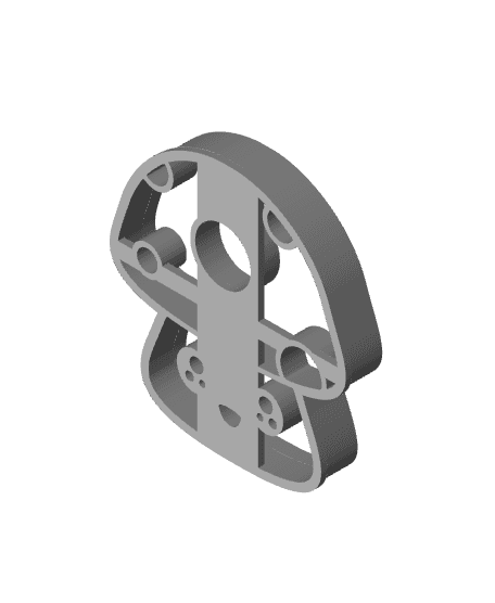 Mushroom Cookie Cutter, Biscuit Cutter 3d model