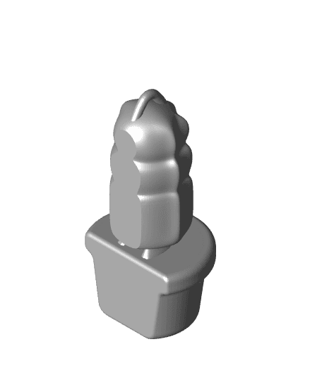 LLAVERO CACTUS ARTICULADO 2 3d model