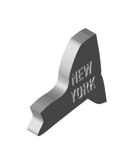  Merica Fridge Magnets - MMU version - NEW YORK 3d model