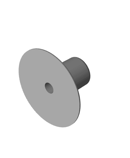 Spindle For Roll of Bubble Wrap (or similar) 3d model