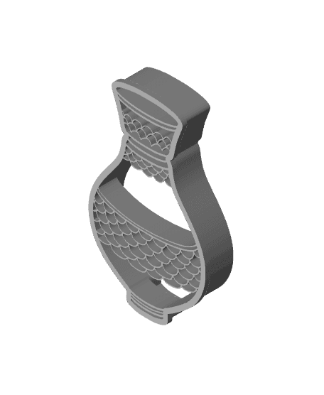 Vase Cookie Cutter, Biscuit Cutter 3d model