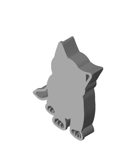 Cat Cookie Cutter, Biscuit Cutter 3d model