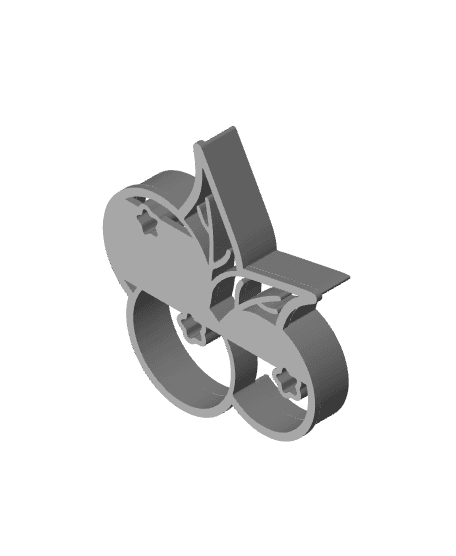 Cherry Cookie Cutter, Biscuit Cutter 3d model