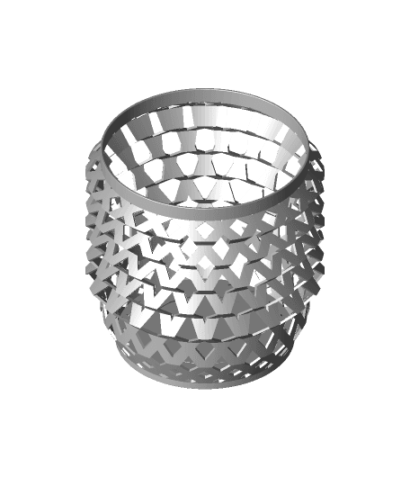 Vase-basketVpattern.stl 3d model