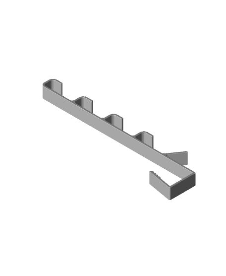 Door Holder - Simple and high-end hanger 3d model