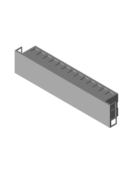 Z scale wood passenger coach 3d model