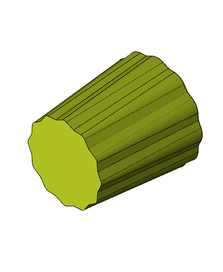 Modern Faceted Planter 3d model