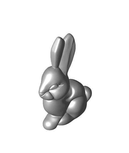 Chocolate Bunny -(No Supports) 3d model