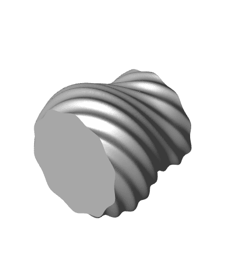 vaso spirale.stl 3d model