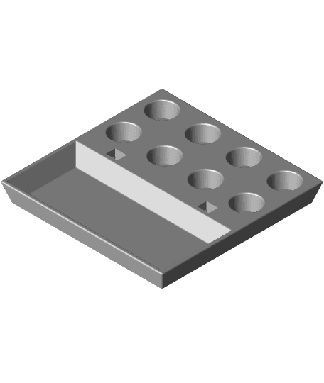 LDS Sacrament Tray 3d model