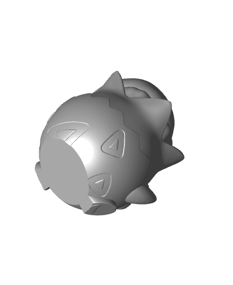 Christmas Togepi (Easy Print No Supports) 3d model