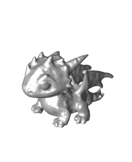 dragon baby 1 3d model