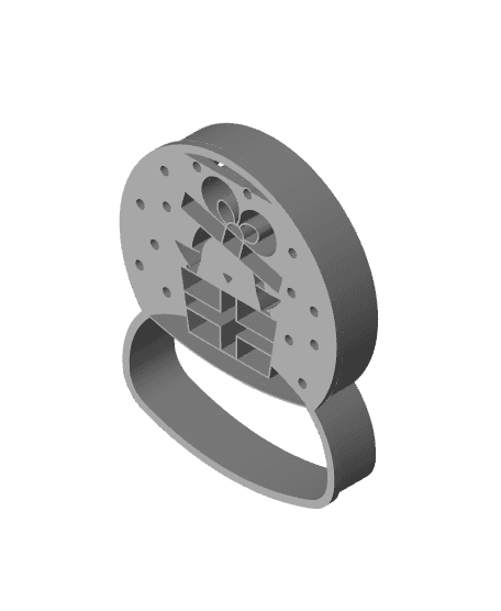 Penguin Cookie Cutter, Biscuit Cutter 3d model