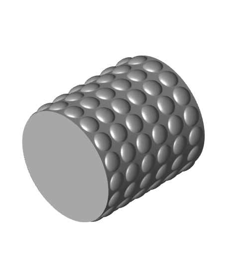 BUBBLE WRAP pen holder 3d model