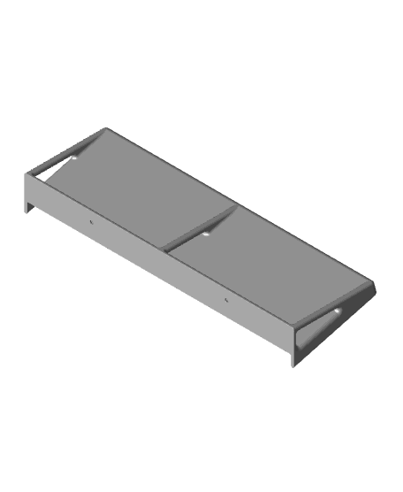 1:64 Die-Cast Car Shelf 3d model