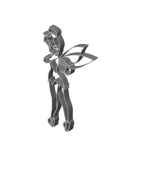 Tinkerbell Fairy disney fan art peter pan 3d model