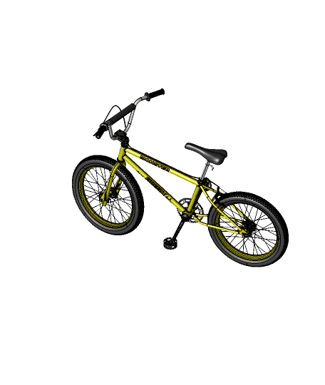 BMX Bike 3d model