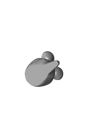 Snail Drawer - Support Free - Glue Free assembly 3d model