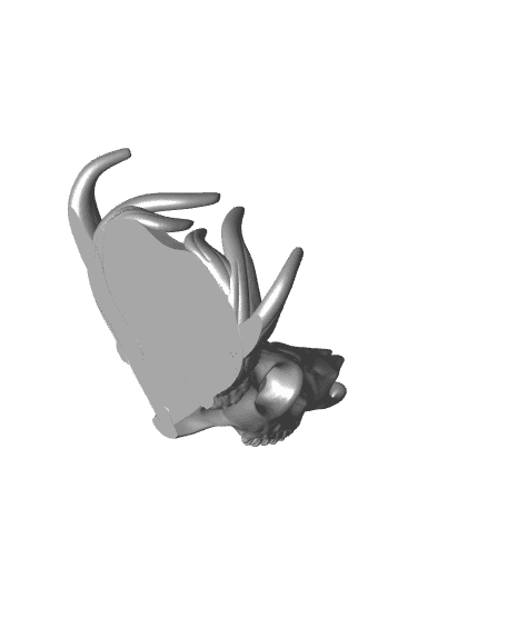 Deer Skull Dice Tower 3d model