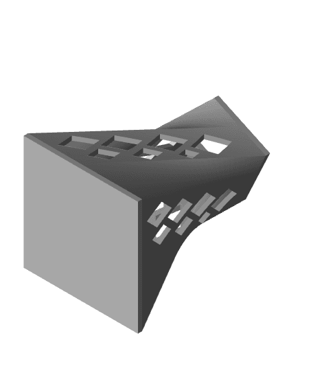 Twisty Container Series - Box 2 Variant 3d model