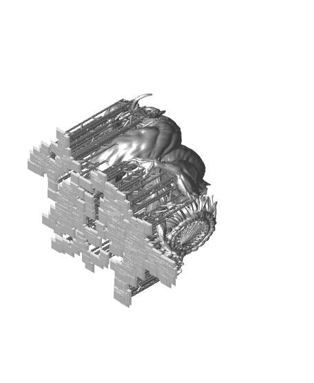 Phaerimm - Tabletop Miniature (Pre-Supported) 3d model