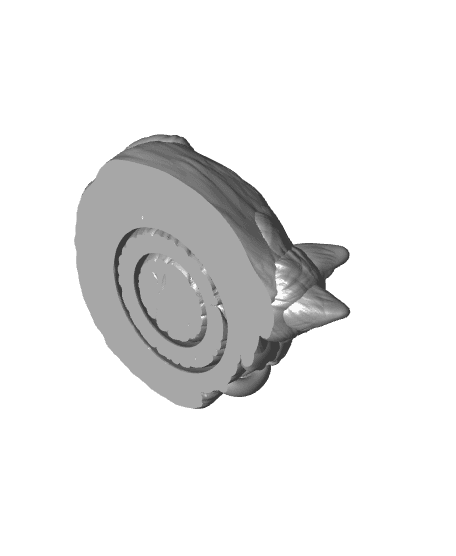 Cat Gyroid Spinner 3d model