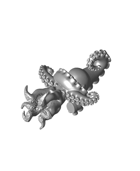 Tentababy Kewpie Kaiju 3d model
