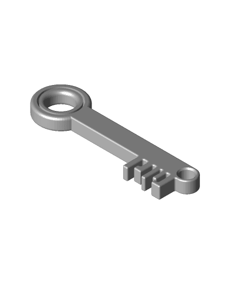 Karamkey Spinner Keychain 3d model