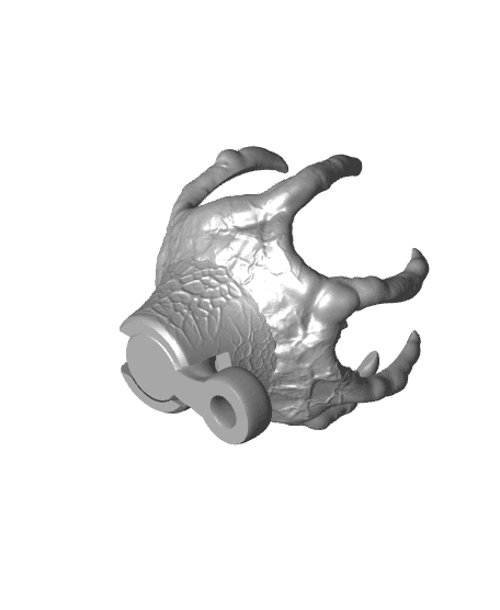 Eyeballs Keychains & Wall mount 3d model