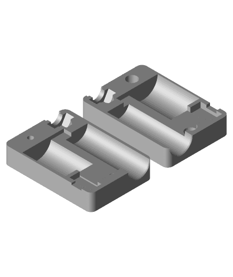 Railcore bed pivot offset laser calibration aid 3d model