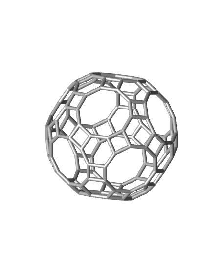 CYLINDER TRUNCATED ICOSIDODECAHEDRON 1 3d model