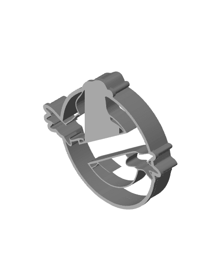 Ghost Cookie Cutter, Biscuit Cutter 3d model