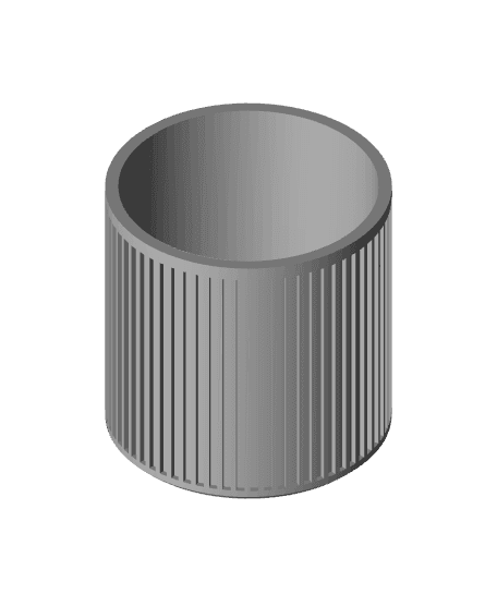MINIMAL PLANT POT READY TO BE PRINTED IN WOOD PLA | JAPAN 3d model