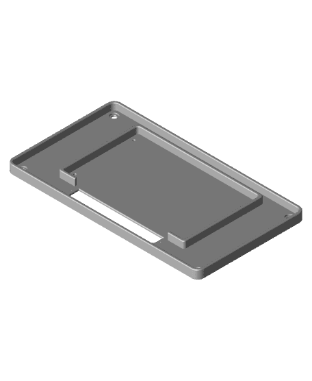 Wall mounting plate for Sonoff 4CH/4CHPRO 3d model