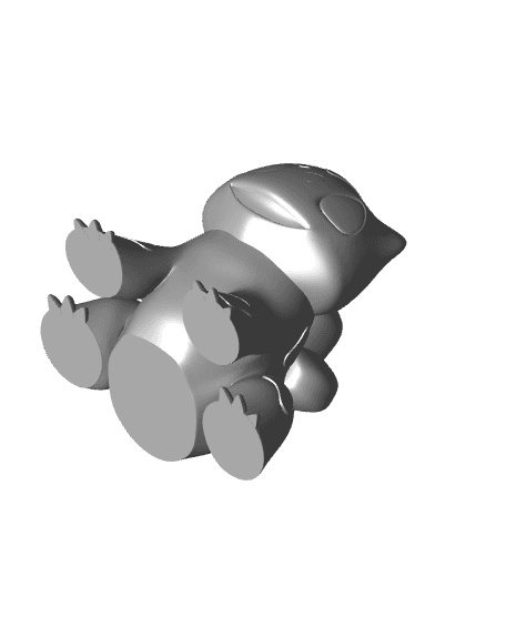 001 - Bulbasaur - No Supports 3d model