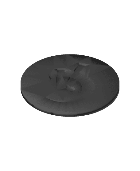 Mistborn Steel Coin 3d model