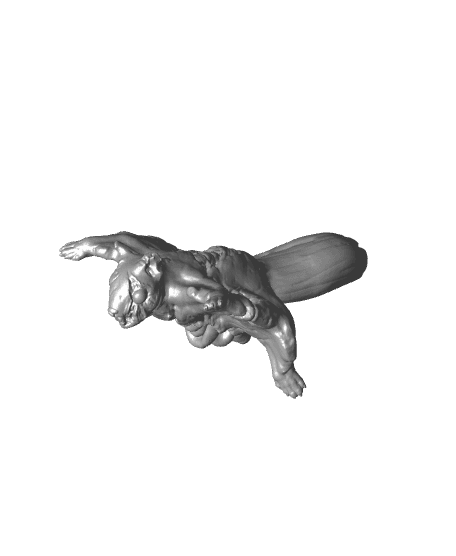 Zombie Flying Squirrel 3d model