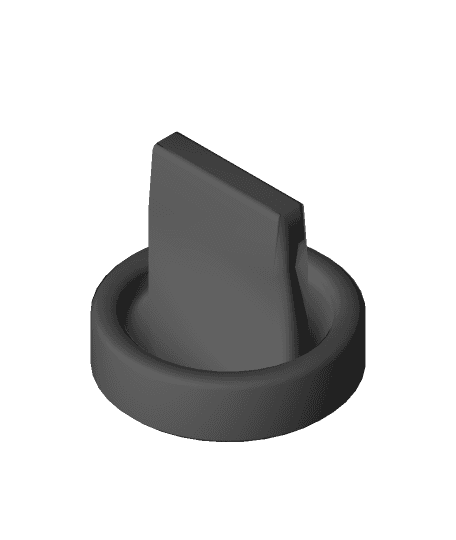 Endcap Lock for Filament Spool Holder 3d model