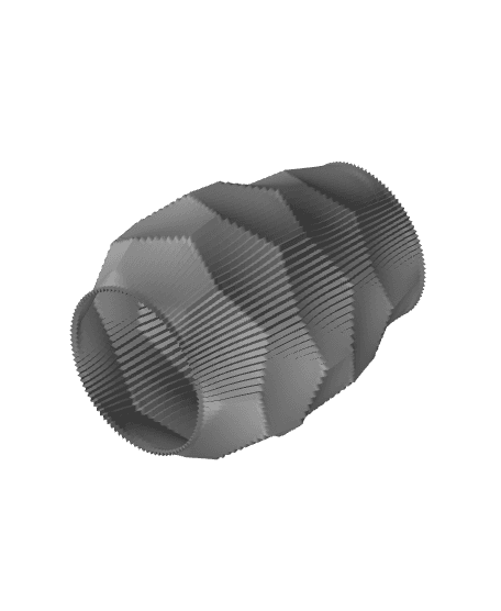 HEXA VASE 3d model