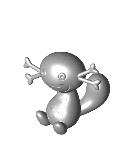 Pooper (Wooper of Paldea) -Pokémon 3d model