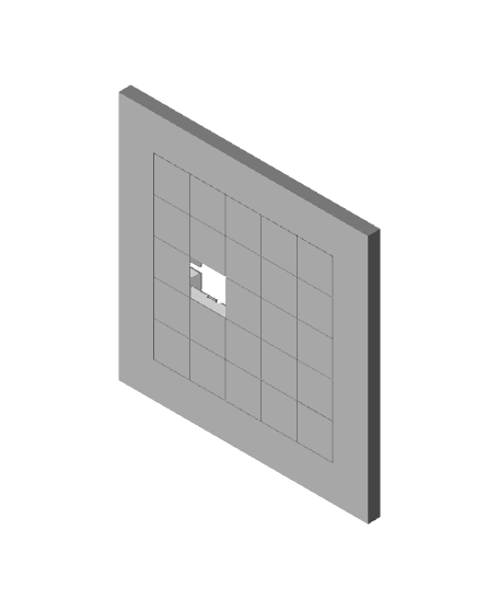 Set of 5 Slider Maze levels 3d model