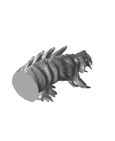 Sandworm Dice Tower 3d model