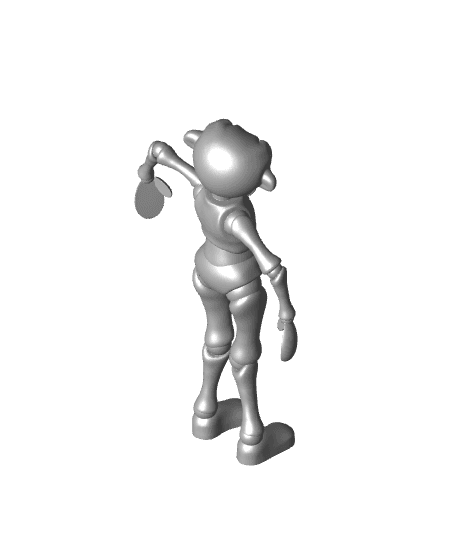 Puppet 03 (25mm Base) 3d model