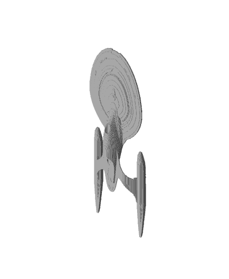 Legacy Class Starship 3d model