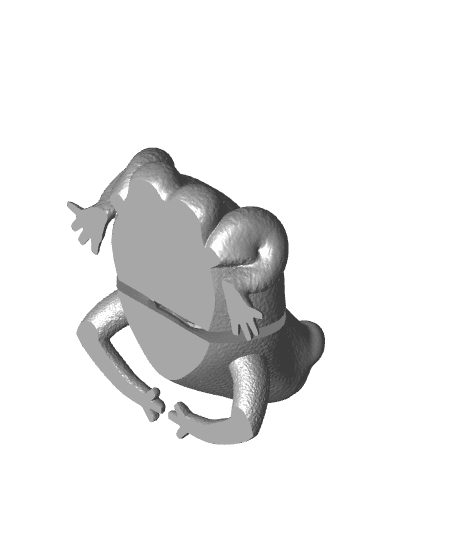 LFC Pacman Butt Frog 3d model