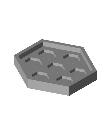 Yet Another Dice Tray 3d model