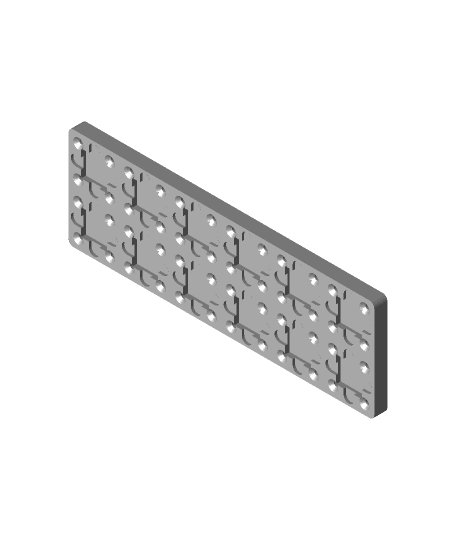 Weighted Baseplate 2x6.stl 3d model