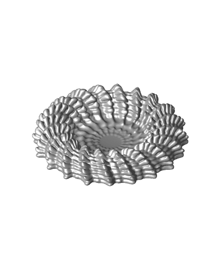 bowl "heliopora coral" 3d model