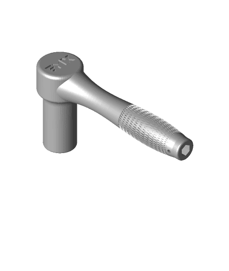 Ratchet Wrench and 10mm Keychain 3d model
